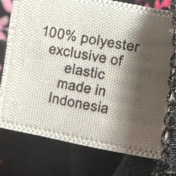 Lane Bryant Womens Dark Floral Ruffle Sleeve Top SZ 18 Whimsy Fairy Whimsigoth - Picture 5 of 7